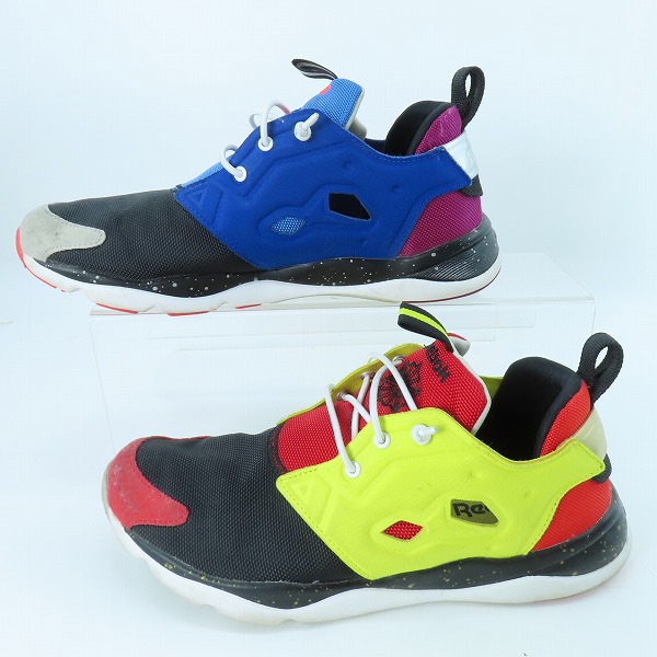 実際に弊社で買取させて頂いたreebok×KICKS LAB/リーボック×キックスラボ FURYLITE KLAB コラボスニーカー CN0083/26の画像 3枚目