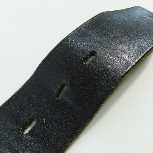 実際に弊社で買取させて頂いたHTC/エイチティーシー Hollywood Trading Company スタッズ ベルト SOLID BRASS/ソリッドブラス バックル/34の画像 8枚目