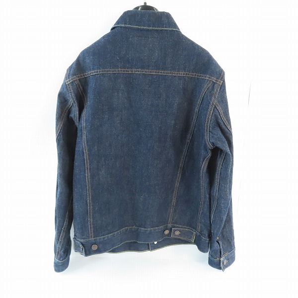 実際に弊社で買取させて頂いたSUGAR CANE/シュガーケーン デニムジャケット/Gジャン SC11962/40の画像 1枚目