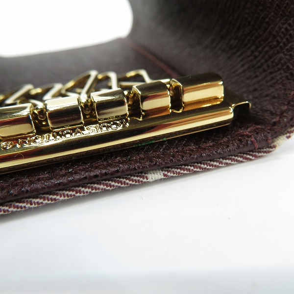 実際に弊社で買取させて頂いたLOUIS VUITTON/ルイヴィトン モノグラム・イディール ミュルティクレ6 キーケース M62993 の画像 6枚目