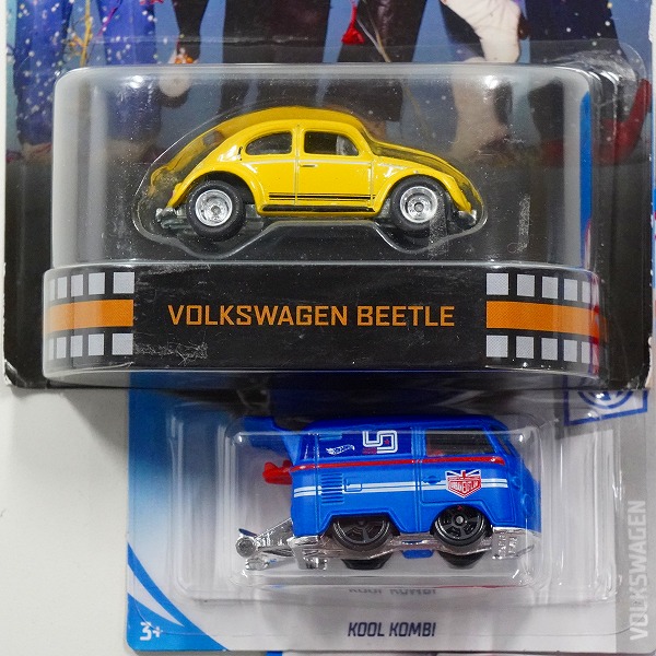 実際に弊社で買取させて頂いた【未開封】Hot Wheels/ホットウィール BAJA BEETLE/foot loose VOLKSWAGEN BEETLE/KOOL KOMBI Magnus Walker 3点セットの画像 3枚目