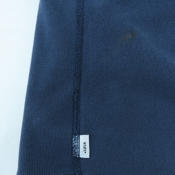 実際に弊社で買取させて頂いたWTAPS×Champion/ダブルタップス×チャンピオン 21AW REVERSE WEAVE HOODED SWEATSHIRT C8-T109/XLの画像 7枚目