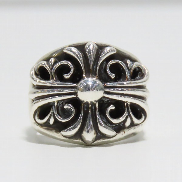 実際に弊社で買取させて頂いたCHROME HEARTS/クロムハーツ キーパーリング 20号の画像 1枚目