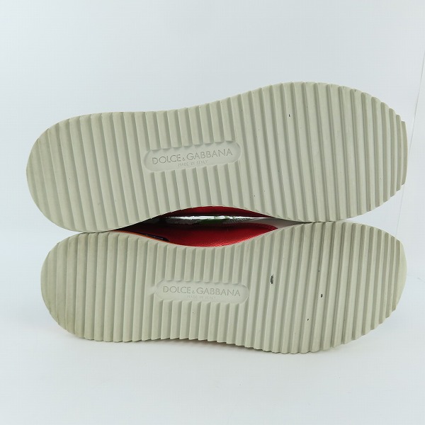 実際に弊社で買取させて頂いたDOLCE&GABBANA/ドルチェ&ガッバーナ ローカット スニーカー CS1379/7の画像 2枚目