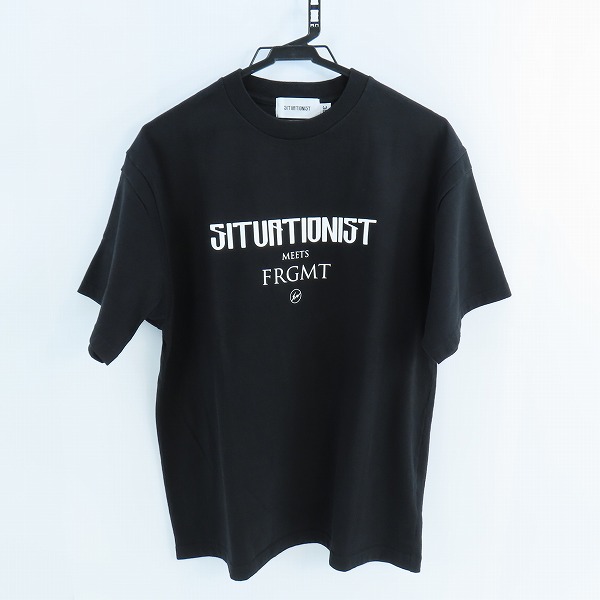 実際に弊社で買取させて頂いたFRAGMENT design×SITUATIONIST/フラグメントデザイン×シチュエーショニスト プリント半袖Tシャツ ブラック/M