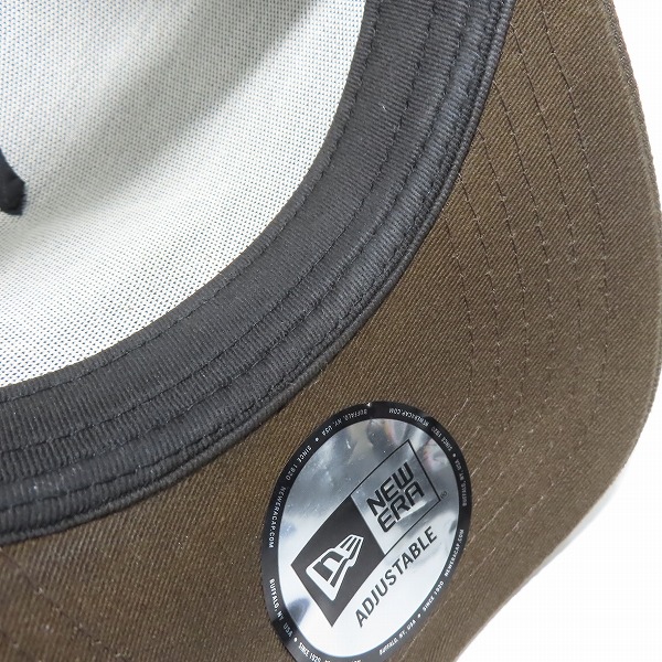 実際に弊社で買取させて頂いたF.C.Real Bristol×NEW ERA/F.Cレアルブリストル×ニューエラ メッシュ キャップ 茶 FCRB-202084の画像 8枚目