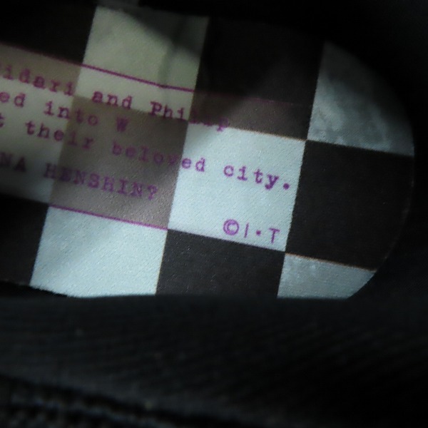 実際に弊社で買取させて頂いたHENSHIN by KAMEN RIDER/ヘンシンバイカメンライダー 仮面ライダーW スニーカー 2552153/27.5の画像 6枚目