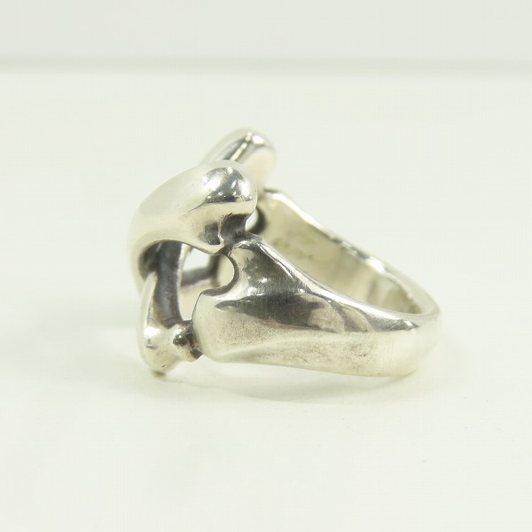 実際に弊社で買取させて頂いたRAT RACE/ラットレース Cross Bone RING/クロスボーンリング 17号の画像 2枚目