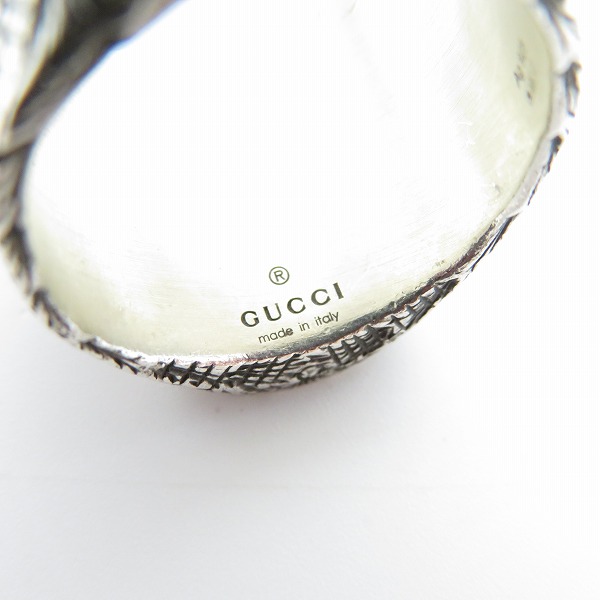 実際に弊社で買取させて頂いたGucci/グッチ C Letter Rings/アルファベット イニシャルCリング 17.5-19.5号の画像 6枚目