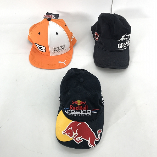 実際に弊社で買取させて頂いた【おまとめ/未使用含む】PUMA/プーマ RedBull/レッドブル アストンマーチン 等 キャップ/帽子の画像 1枚目