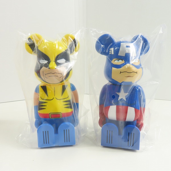 実際に弊社で買取させて頂いた【内袋未開封】BE@RBRICK/ベアブリック マーベルシリーズ クレベリン スティック用カバー 全8種セットの画像 5枚目