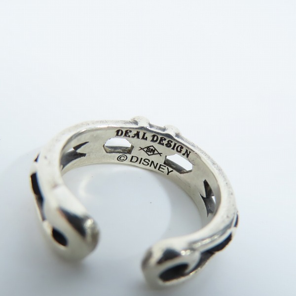 実際に弊社で買取させて頂いたDEAL DESIGN×Disney/ディールデザイン×ディズニー ミッキーマウス リング 4号の画像 6枚目