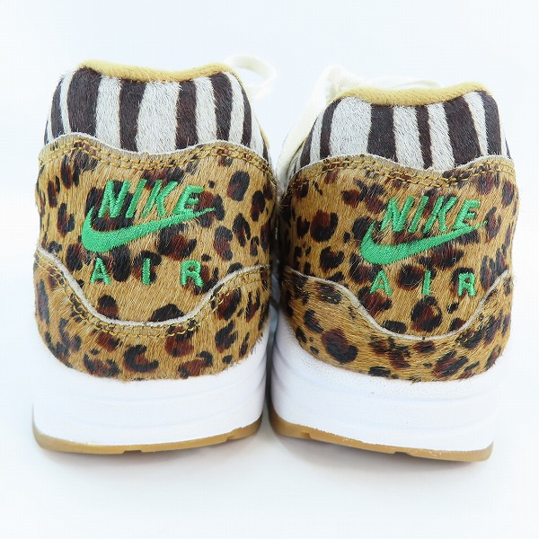 実際に弊社で買取させて頂いたNIKE×ATMOS/ナイキ×アトモス AIR MAX 1 DLX/エアマックス1 アニマルパック 2.0 AQ0928-700/26.0の画像 1枚目