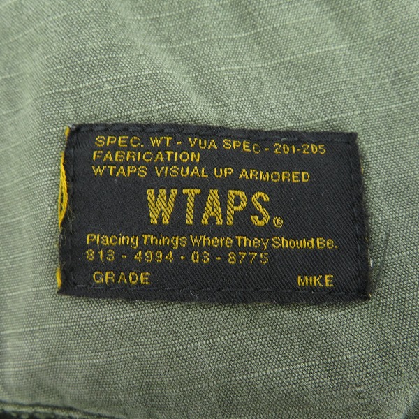 実際に弊社で買取させて頂いたWTAPS/ダブルタップス 14SS JUNGLE STOCK カーゴパンツ 141GWDT-PTM08/2の画像 2枚目
