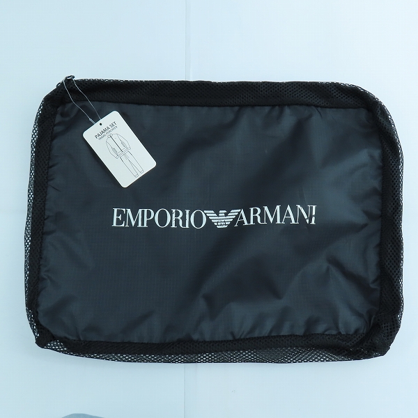実際に弊社で買取させて頂いた【未使用】EMPORIO ARMANI/エンポリオアルマーニ パジャマ セットアップ ARP585705/Mの画像 8枚目