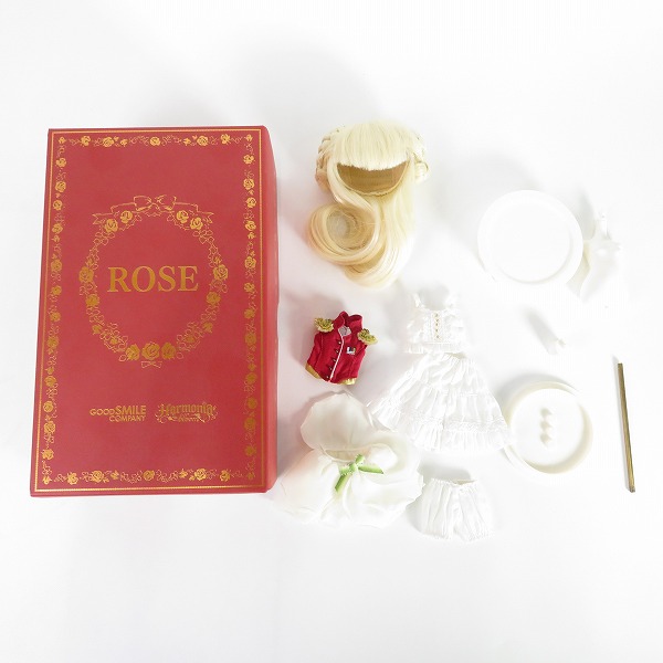 実際に弊社で買取させて頂いたGOOD SMILE COMPANY/グッドスマイルカンパニー Harmonia bloom ROSE/バラ ドール ウィッグ/ルームウェアセット