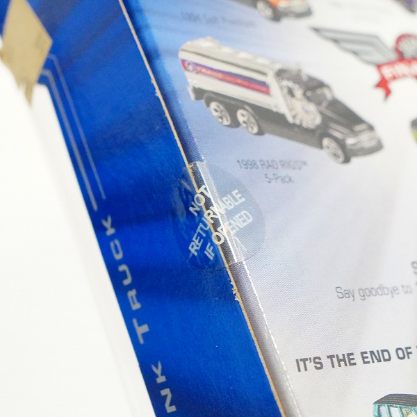実際に弊社で買取させて頂いた【未開封】Hot Wheels/ホットウィール FINAL RUN/ファイナルラン 1999年 TANK TRACK/タンクトラックの画像 6枚目