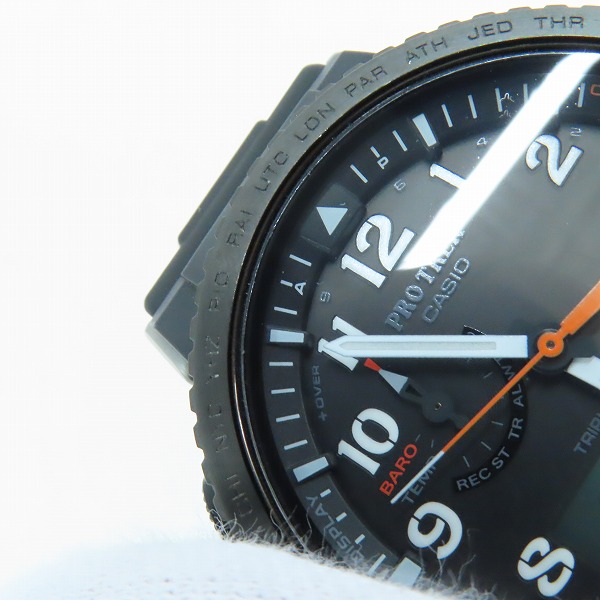 実際に弊社で買取させて頂いたCASIO/カシオ PRO TREK/プロトレック MULTI BAND6 ソーラー電波時計 PRW-50Y-1AJF の画像 5枚目