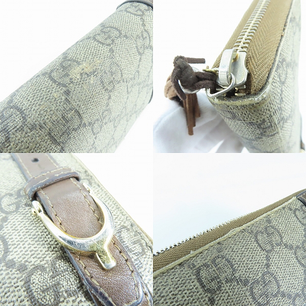 実際に弊社で買取させて頂いたGUCCI/グッチ GG柄 ラウンドファスナー ロングウォレット/長財布 309758の画像 7枚目