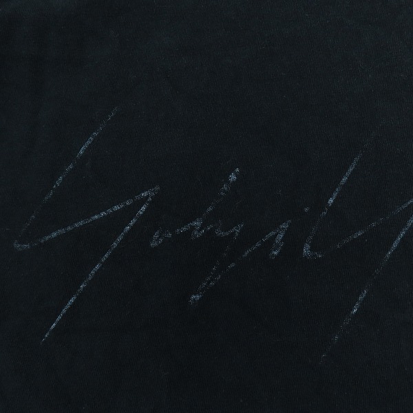 実際に弊社で買取させて頂いたY-3/ワイスリー シグネチャーロゴ Tシャツ FQ4114/Sの画像 6枚目