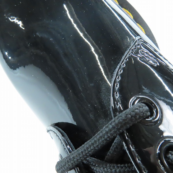実際に弊社で買取させて頂いたDr.Martens/ドクターマーチン 1461 QUAD パテントレザー 3ホールブーツ/ダービー シューズ/UK5の画像 6枚目