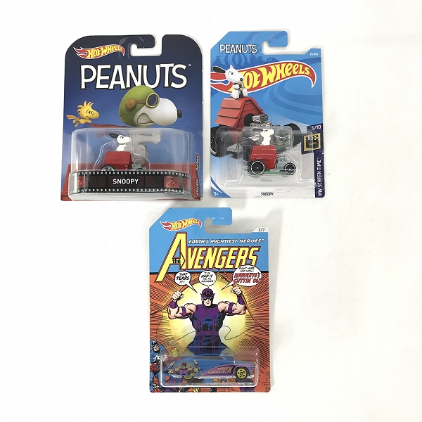 実際に弊社で買取させて頂いた【おまとめ/未開封】Hot Wheels/ホットウィール SNOOPY SCREEN TIME/'49 VOLKSWAGEN BEETLE PICKUP 他の画像 1枚目