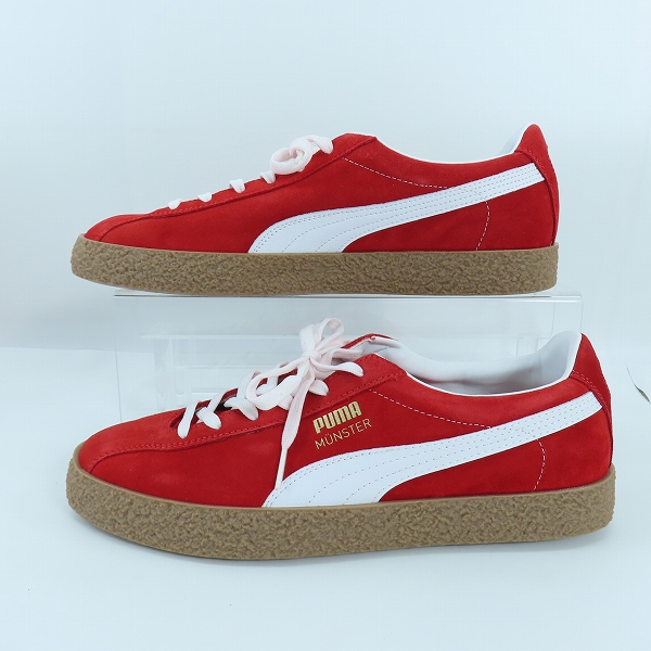 実際に弊社で買取させて頂いた PUMA/プーマ MUNSTER OG/ミュンスターOG  レッド 384218-02/30の画像 3枚目