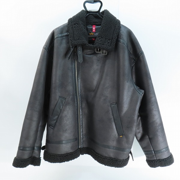 実際に弊社で買取させて頂いたALPHA INDUSTRIES/アルファインダストリーズ B-3 フェイクムートンジャケット TA1614-8101/5L
