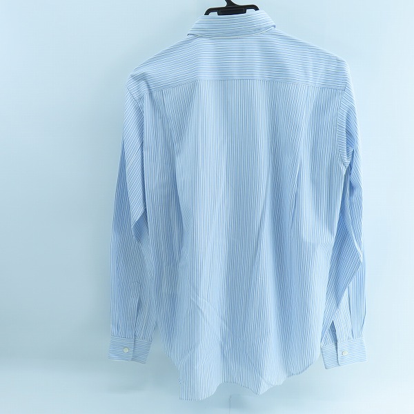 実際に弊社で買取させて頂いたCOMME des GARCONS HOMME PLUS/コムデギャルソンオムプリュス BE@RBRICK/ベアブリック ストライプ長袖シャツ/PE-B019/XSの画像 1枚目