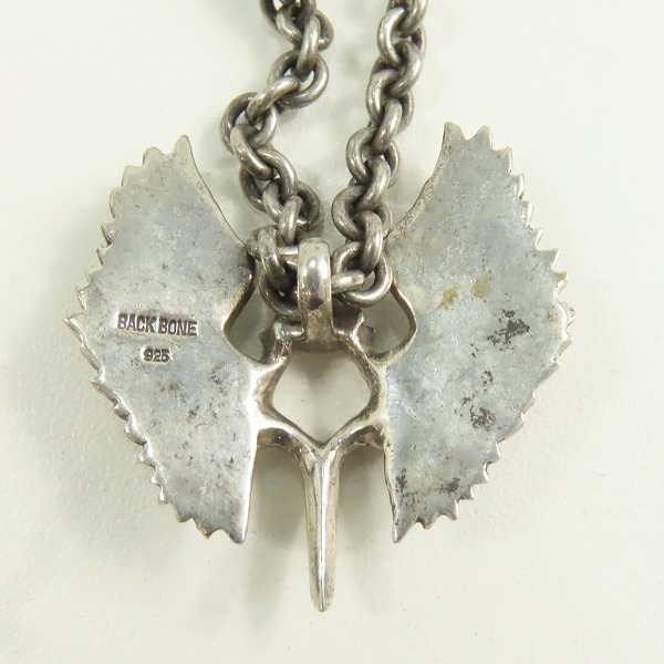 実際に弊社で買取させて頂いたBACKBONE/バックボーン ウイング ボーン ネックレスの画像 2枚目