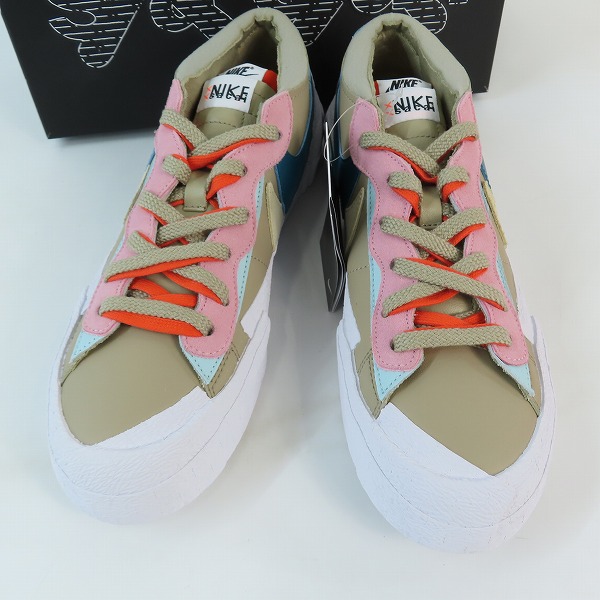 実際に弊社で買取させて頂いた【未使用】NIKE×SACAI×KAWS/ナイキ×サカイ×カウズ BLAZER LOW REED/ブレーザーロー リード DM7901-200 /27.5