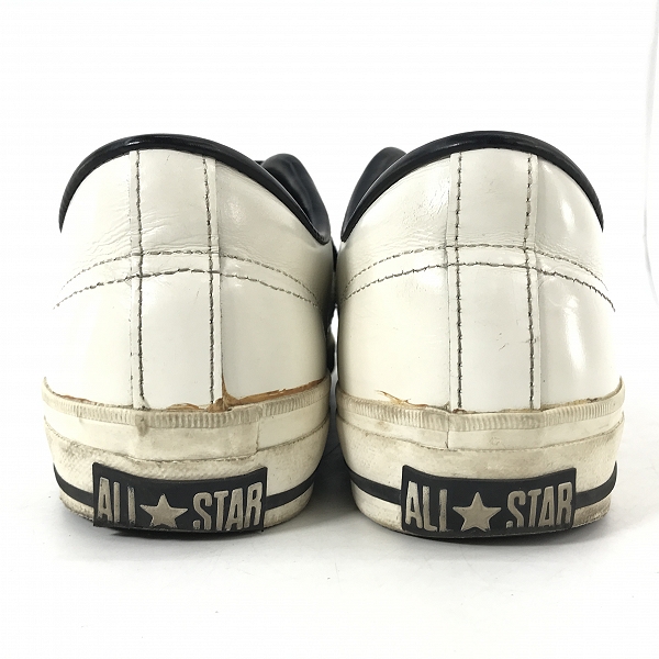 実際に弊社で買取させて頂いたConverse/コンバース 90’s ヴィンテージ One Star J OX/ワンスター ハラコ ゼブラ柄 レザー スニーカー /8.5の画像 1枚目