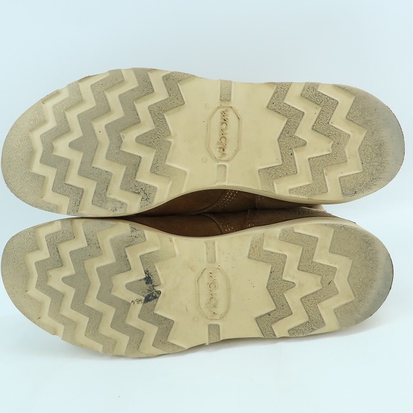 実際に弊社で買取させて頂いたHYSTERIC GLAMOUR/ヒステリックグラマー スエード ワークブーツ ビブラムソール/10Eの画像 2枚目