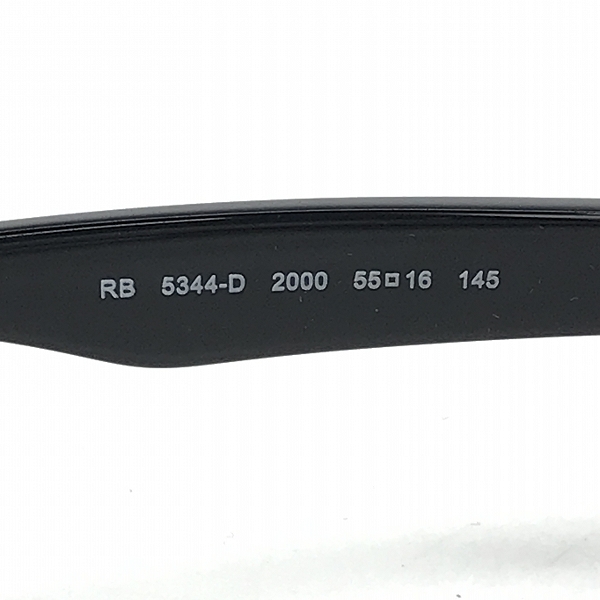 実際に弊社で買取させて頂いた(6)Ray-Ban/レイバン 眼鏡/メガネフレーム/アイウェア/サングラス RB5344-Dの画像 6枚目