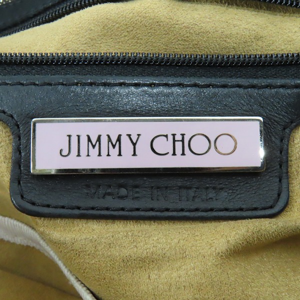 実際に弊社で買取させて頂いたJIMMY CHOO/ジミーチュウ  レザー ショルダーバッグの画像 4枚目