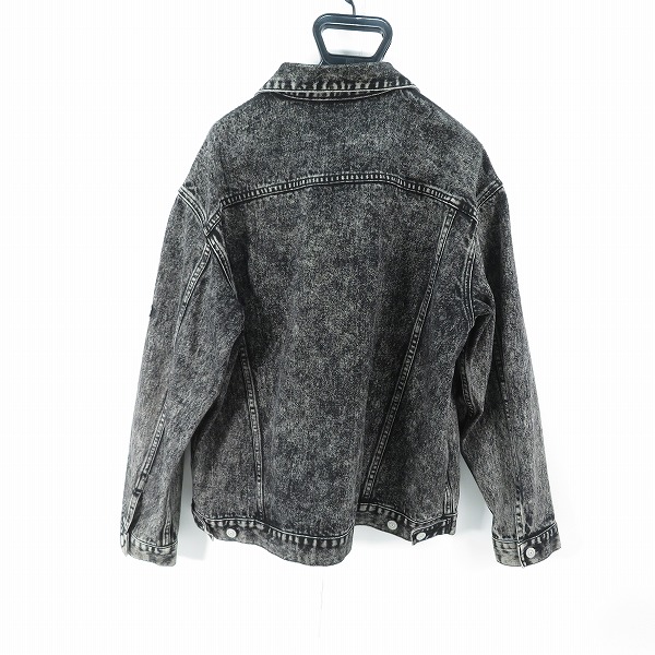 実際に弊社で買取させて頂いたCONVERSE STARS×EDWIN/コンバーススターズ×エドウィン ケミカルデニムジャケット/Gジャン ET0028/Lの画像 1枚目