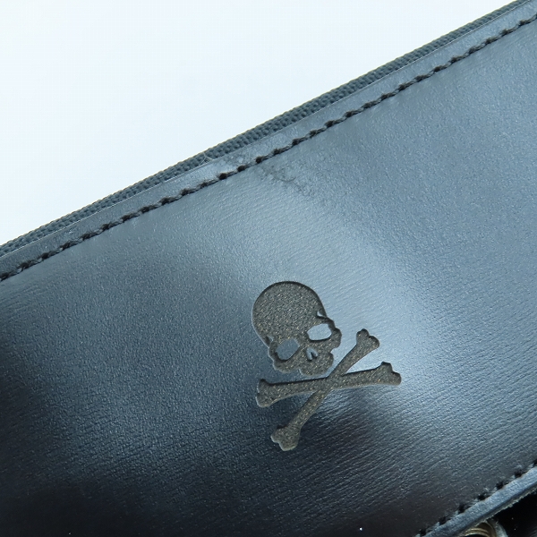 実際に弊社で買取させて頂いたmastermind JAPAN/マスターマインドジャパン スカル レザー切替 トートバッグ MK-BA1-51の画像 5枚目