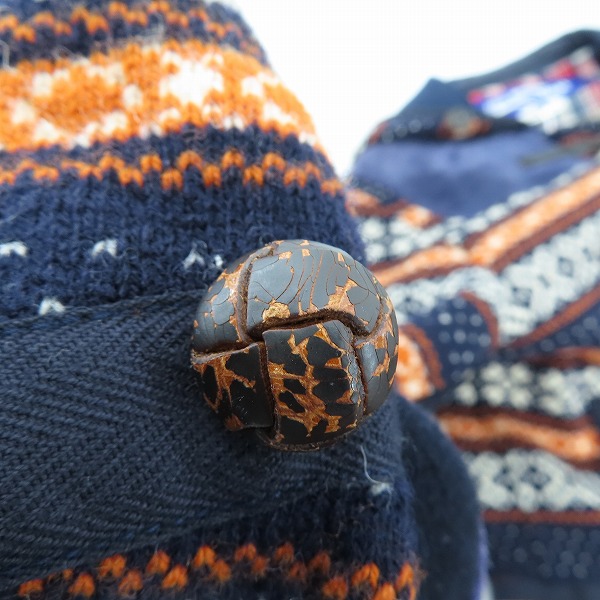 実際に弊社で買取させて頂いたJUNYA WATANABE MAN/ジュンヤワタナベマン スエード切り替え ダッフルコート AD2011 WH-C016/Sの画像 4枚目