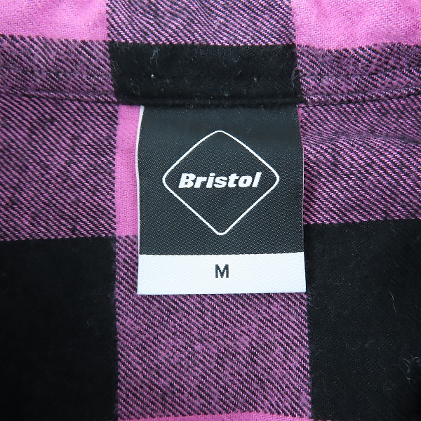 実際に弊社で買取させて頂いたF.C.R.B./F.C.Real Bristol/エフシーレアルブリストル 22AW BIG Logo Flannel BAGGY Shirt FCRB-222078 Mの画像 2枚目