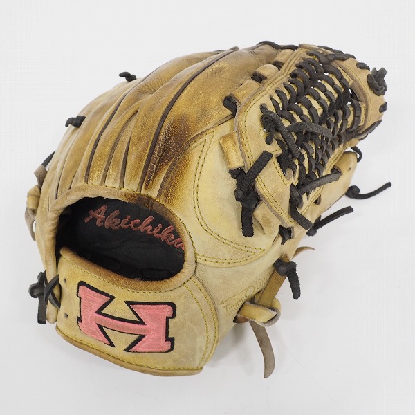 実際に弊社で買取させて頂いたHI-GOLD/ハイゴールド NATURAL FLEX 軟式 内野手 右投げ用グローブ