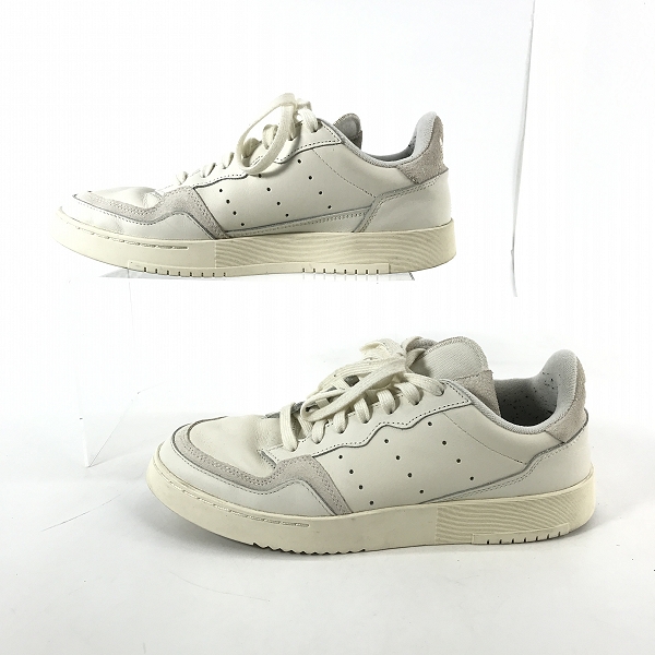 実際に弊社で買取させて頂いたadidas×IENA/アディダス×イエナ 20SS EDIFICE/エディフィス別注 スーパーコート スニーカー シューズ FX1031 28の画像 3枚目