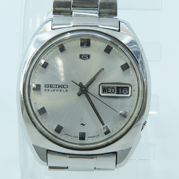 実際に弊社で買取させて頂いたSEIKO/セイコー ファイブ デイデイト 5126-7000 自動巻き 腕時計