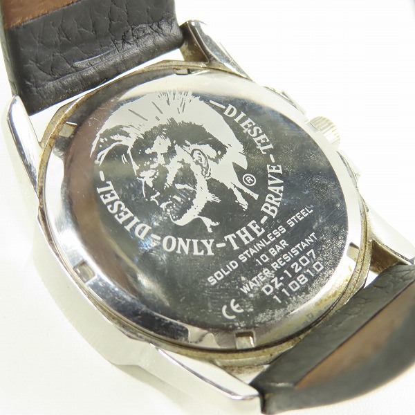 実際に弊社で買取させて頂いた【ジャンク/動作未確認】DIESEL/ディーゼル Master Chief/マスターチーフ 腕時計 DZ-1399/DZ-1207/2点セットの画像 6枚目