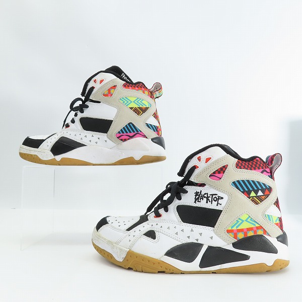 実際に弊社で買取させて頂いたReebok/リーボック BLACKTOP BATTLEGROUND/ブラックトップ バトルグラウンド M43284/27.0の画像 3枚目