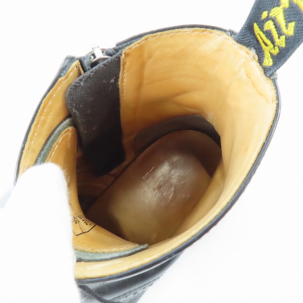 実際に弊社で買取させて頂いたDr.Martens/ドクターマーチン ウィングチップ レースアップブーツ 13716001/UK9の画像 4枚目