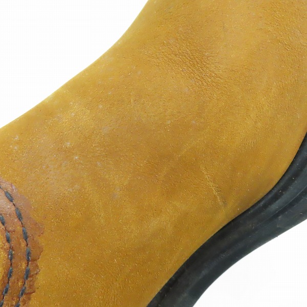 実際に弊社で買取させて頂いたRED WING/レッドウイング エンジニアブーツ/ペコスブーツ 1105/US6.5の画像 5枚目