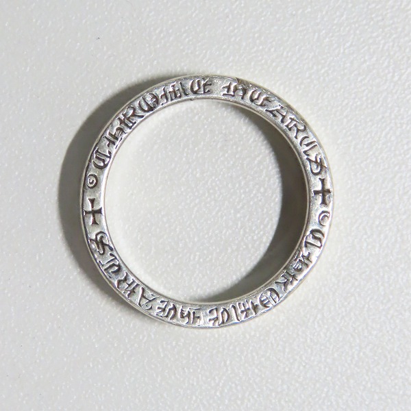 実際に弊社で買取させて頂いたCHROME HEARTS/クロムハーツ 6mm スペーサーリング プレーン 21.5号の画像 5枚目