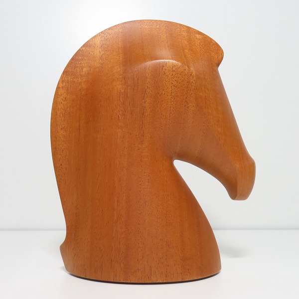 実際に弊社で買取させて頂いたHERMES/エルメス サマルカンド ペーパーウェイト 置物 オブジェ ブラウン系の画像 1枚目