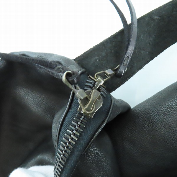 実際に弊社で買取させて頂いたATTACHMENT/アタッチメント レザー ワンショルダー バッグの画像 7枚目