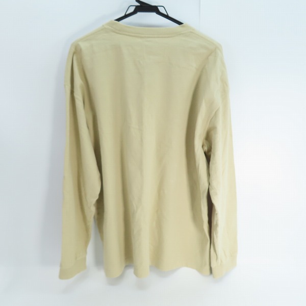 実際に弊社で買取させて頂いたCALEE/キャリー ロゴ刺繍 長袖Tシャツ/Lの画像 1枚目